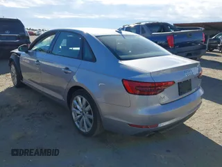 2017 Audi A4 Premium with VIN WAUGNAF49HN005757, listed as a IAAI auction lot 41460060 with 94,522 mi miles. Bid and sale history available at carsss.com. Image 3.