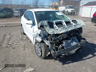 2022 Kia Rio LX with VIN 3KPA24AD0NE438118, listed as a IAAI auction lot 41790463 with 37,025 mi miles. Bid and sale history available at carsss.com. Image 1.