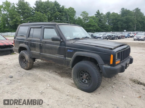 1998 Jeep Cherokee Sport z VIN 1J4FJ68S8WL183519, wystawiony jako Copart lot #60976335 z przebiegiem 161 536 mil mil oraz Czysty tytuł • Clean title. Historia ofert i sprzedaży dostępna na DreamBid. Obrazek 4.