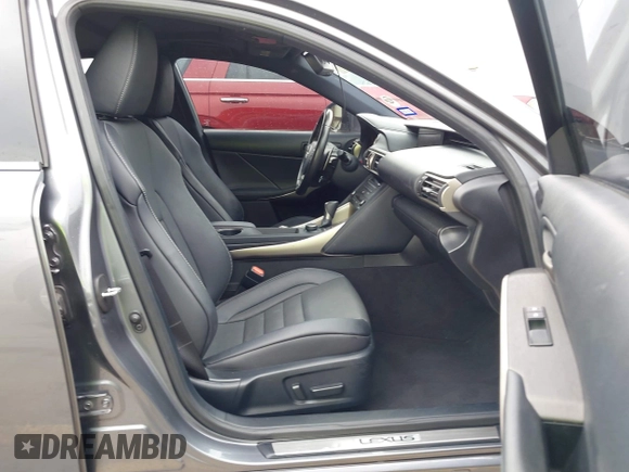 2020 Lexus IS 300 F Sport with VIN JTHGA1D25L5101652, listed as a IAAI auction lot 42360877 with 32,540 mi miles and . Bid and sale history available at DreamBid. Image 5.