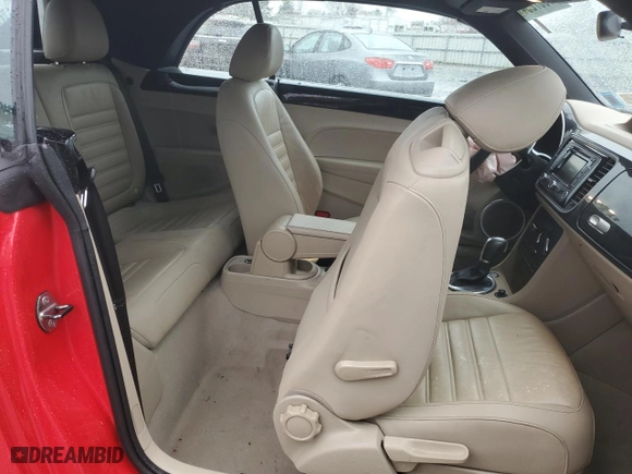 2013 Volkswagen Beetle Convertible 2.0T with VIN 3VW7T7AT4DM822520, listed as a Copart auction lot 81507294 with 103,970 mi miles and Salvage Title. Bid and sale history available at carsss.com. Image 11.