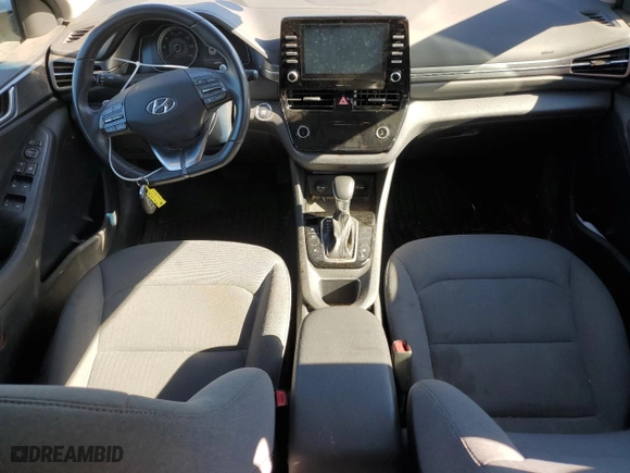 2020 Hyundai Ioniq Plug-In Hybrid SE with VIN KMHC65LD9LU222021, listed as a Copart auction lot 77698214 with NaN miles and Salvage Title. Bid and sale history available at carsss.com. Image 8.