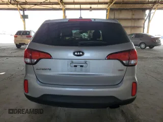 2015 Kia Sorento LX with VIN 5XYKT3A63FG618775, listed as a Copart auction lot 53165155 with 153,070 mi miles and Salvage Title. Bid and sale history available at carsss.com. Image 6.