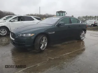 2017 Jaguar XE 35t Prestige with VIN SAJAK4BV0HA975202, listed as a Copart auction lot 52014465 with 19,476 mi miles and Salvage Title. Bid and sale history available at carsss.com. Image 1.