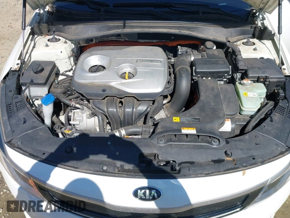 2017 Kia Optima Hybrid with VIN KNAGT4LE3H5018864, listed as a IAAI auction lot 41845714 with 87,392 mi miles. Bid and sale history available at carsss.com. Image 10.