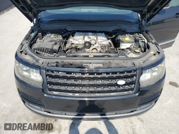 2014 Land Rover Range Rover Supercharged with VIN SALGS2EF7EA126450, listed as a Copart auction lot 57615285 with 116,052 mi miles and Clean title. Bid and sale history available at DreamBid. Image 12.