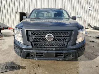 2021 Nissan Titan SV with VIN 1N6AA1EEXMN520417, listed as a Copart auction lot 46589185 with 85,530 mi miles and Salvage Title. Bid and sale history available at DreamBid. Image 5.