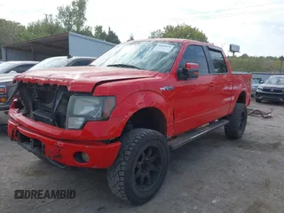 2011 Ford F-150 XLT with VIN 1FTFW1ET3BFC64671, listed as a IAAI auction lot 40610978 with 161,997 mi miles. Bid and sale history available at carsss.com. Image 2.