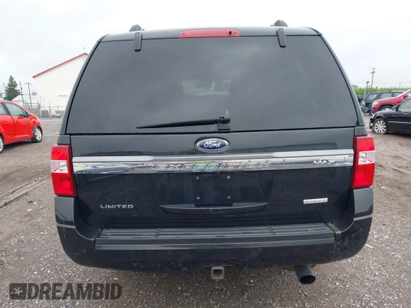 2015 Ford Expedition Max Limited with VIN 1FMJK2AT0FEF45948, listed as a IAAI auction lot 42270255 with 103,553 mi miles and . Bid and sale history available at DreamBid. Image 16.