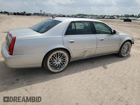 2008 Cadillac DTS 1SC with VIN 1G6KD57Y98U123020, listed as a Copart auction lot 53452815 with 113,359 mi miles and Salvage Title. Bid and sale history available at carsss.com. Image 3.