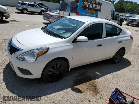 2018 Nissan Versa Sedan SV with VIN 3N1CN7AP3JL853373, listed as a Copart auction lot 52329325 with 68,932 mi miles and Salvage Title. Bid and sale history available at carsss.com. Image 1.