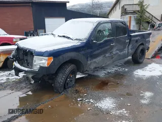 2010 Ford F-150 XL with VIN 1FTFW1EV7AFB50429, listed as a IAAI auction lot 40956419 with 1 mi miles. Bid and sale history available at carsss.com. Image 13.
