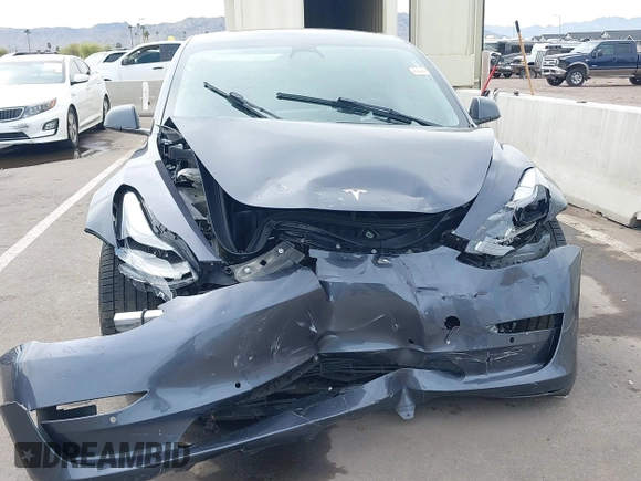 2022 Tesla Model 3 Performance with VIN 5YJ3E1EC3NF296891, listed as a IAAI auction lot 41808329 with 82,682 mi miles and . Bid and sale history available at DreamBid. Image 12.