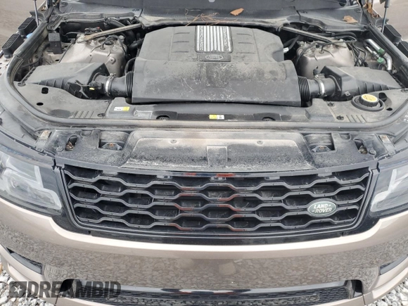 2018 Land Rover Range Rover Sport HSE Dynamic with VIN SALWV2SV3JA196875, listed as a Copart auction lot 46709375 with 45,258 mi miles and Salvage Title. Bid and sale history available at carsss.com. Image 12.