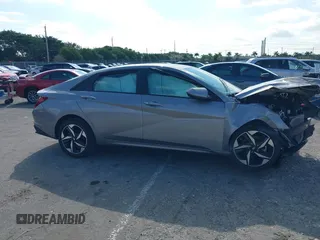 2023 Hyundai Elantra SEL with VIN KMHLS4AG3PU421669, listed as a IAAI auction lot 41278155 with 21,705 mi miles and . Bid and sale history available at DreamBid. Image 1.