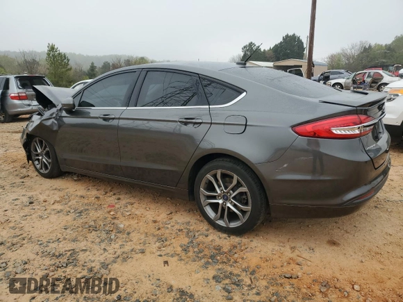2017 Ford Fusion S with VIN 3FA6P0G78HR339132, listed as a Copart auction lot 51524595 with 101,345 mi miles and Salvage Title. Bid and sale history available at DreamBid. Image 2.