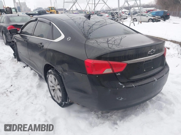 2017 Chevrolet Impala LT with VIN 2G1105S39H9100472, listed as a IAAI auction lot 41289979 with 142,025 mi miles and . Bid and sale history available at DreamBid. Image 3.