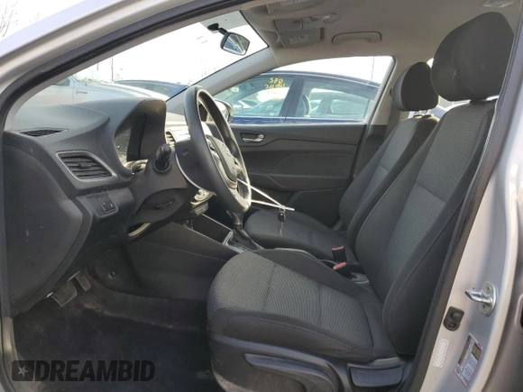 2019 Hyundai Accent SE with VIN 3KPC24A32KE077681, listed as a Copart auction lot 80588843 with 74,222 mi miles. Bid and sale history available at carsss.com. Image 7.