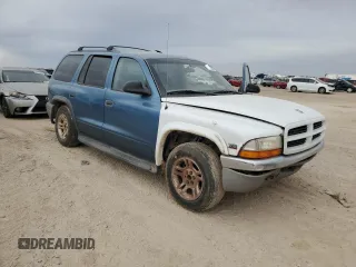 2003 Dodge Durango Sport with VIN 1D4HR38N53F619322, listed as a Copart auction lot 84671004 with 167,511 mi miles and Salvage title. Bid and sale history available at DreamBid. Image 4.