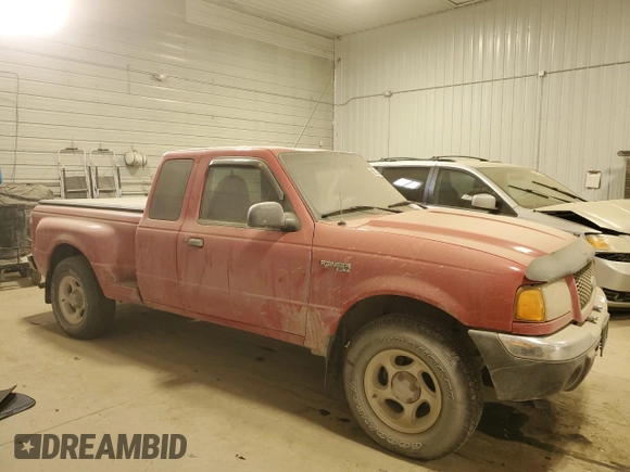 2001 Ford Ranger XL Fleet with VIN 1FTZR15U71PA36176, listed as a Copart auction lot 88433425 with 157,764 mi miles and Salvage title. Bid and sale history available at DreamBid. Image 4.