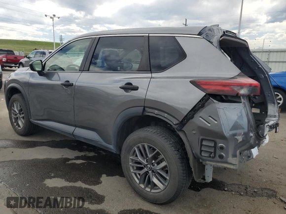 2021 Nissan Rogue S with VIN JN8AT3AB1MW222759, listed as a Copart auction lot 61194215 with 57,950 mi miles and Salvage title. Bid and sale history available at DreamBid. Image 2.