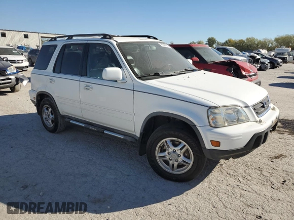 2000 Honda CR-V SE with VIN JHLRD1877YS015584, listed as a Copart auction lot 76346194 with 234,950 mi miles and Salvage Title. Bid and sale history available at carsss.com. Image 4.