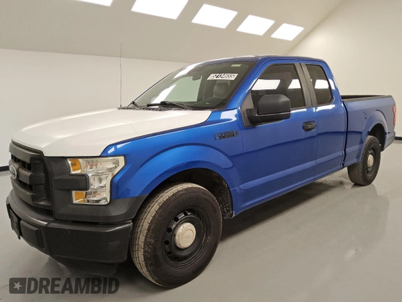 2016 Ford F-150 XL with VIN 1FTEX1CP3GFB12718, listed as a Copart auction lot 52134655 with 131,036 mi miles and Clean Title. Bid and sale history available at carsss.com. Image 1.