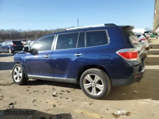 2012 Toyota Highlander Limited with VIN 5TDYK3EH1CS056463, listed as a Copart auction lot 49408945 with 222,779 mi miles and Salvage Title. Bid and sale history available at carsss.com. Image 2.