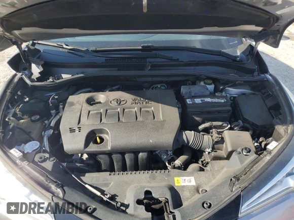 2018 Toyota C-HR XLE z VIN NMTKHMBX7JR052600, wystawiony jako Copart lot #58599785 z przebiegiem 71 144 mil mil oraz Szkoda całkowita • Salvage title. Historia ofert i sprzedaży dostępna na DreamBid. Obrazek 12.