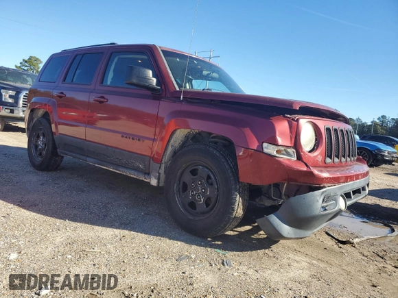 2012 Jeep Patriot Sport with VIN 1C4NJPBB8CD526125, listed as a Copart auction lot 84484494 with 129,184 mi miles and Salvage Title. Bid and sale history available at DreamBid. Image 4.