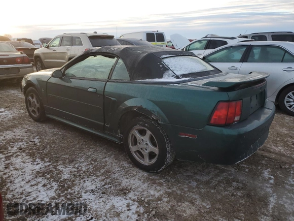 2002 Ford Mustang Deluxe с VIN 1FAFP44432F214108, выставлен на аукционе Copart как лот 42328465 с пробегом 153 154 миль миль и Списание • Salvage title. История ставок и продаж доступна на DreamBid. Изображение 2.