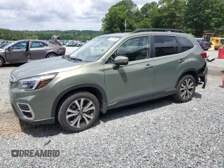2021 Subaru Forester Limited with VIN JF2SKAUC5MH436557, listed as a Copart auction lot 59087465 with 44,305 mi miles and Salvage title. Bid and sale history available at DreamBid. Image 1.