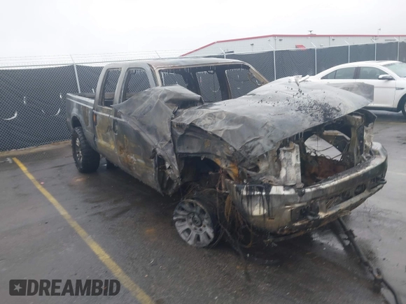 2003 Ford Super Duty F-250 XL with VIN 1FTNW21P03EC92543, listed as a IAAI auction lot 41295880 with 1 mi miles. Bid and sale history available at carsss.com. Image 1.