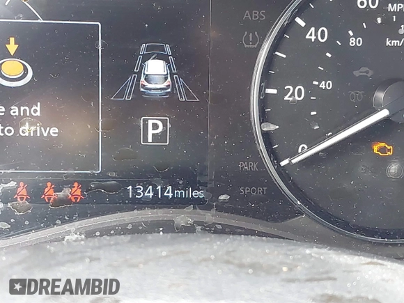 2024 Nissan Kicks SV with VIN 3N1CP5CV5RL504477, listed as a IAAI auction lot 41809238 with 13,414 mi miles and . Bid and sale history available at DreamBid. Image 15.