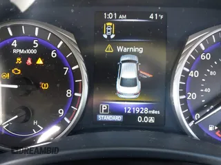2015 Infiniti Q50 with VIN JN1BV7AR5FM390226, listed as a IAAI auction lot 41588250 with 121,928 mi miles. Bid and sale history available at carsss.com. Image 16.