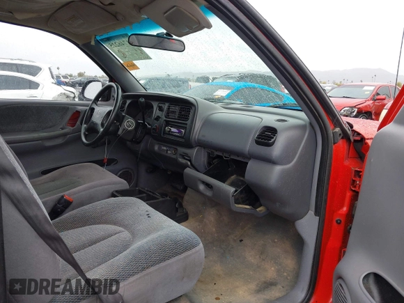 1998 Dodge Dakota SLT with VIN 1B7FL26X4WS650092, listed as a IAAI auction lot 41746225 with 207,706 mi miles and . Bid and sale history available at DreamBid. Image 5.