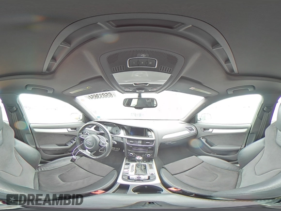 2014 Audi S4 Premium Plus with VIN WAUBGAFL4EA080431, listed as a Copart auction lot 65033654 with 48,430 mi miles and Salvage Title. Bid and sale history available at carsss.com. Image 12.