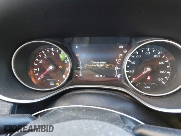 2020 Jeep Compass Limited z VIN 3C4NJCCB3LT150578, wystawiony jako IAAI lot #41054717 z przebiegiem 124 748 mil mil oraz . Historia ofert i sprzedaży dostępna na DreamBid. Obrazek 7.