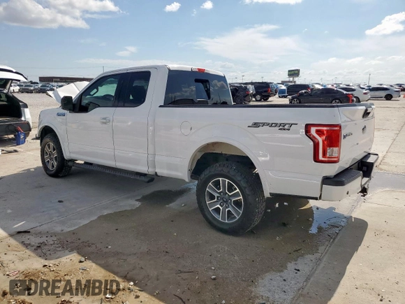 2016 Ford F-150 XLT with VIN 1FTFX1EF0GKE83383, listed as a Copart auction lot 63534715 with Not provided miles and Salvage title. Bid and sale history available at DreamBid. Image 2.