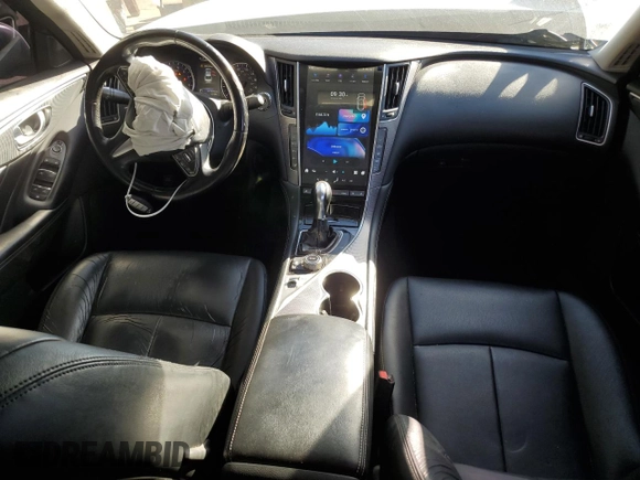 2014 Infiniti Q50 Premium with VIN JN1BV7AP0EM677325, listed as a Copart auction lot 47006435 with 137,238 mi miles and Salvage Title. Bid and sale history available at carsss.com. Image 8.