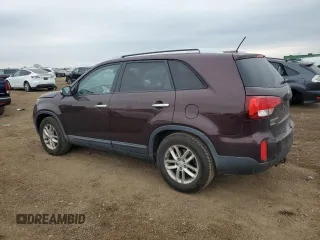 2014 Kia Sorento LX with VIN 5XYKT4A75EG458041, listed as a Copart auction lot 50915535 with 163,789 mi miles and Salvage Title. Bid and sale history available at carsss.com. Image 2.