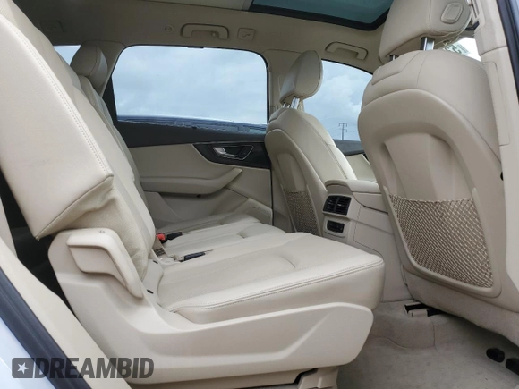 2018 Audi Q7 Premium Plus with VIN WA1LAAF79JD017453, listed as a Copart auction lot 53078955 with 57,654 mi miles and Salvage Title. Bid and sale history available at carsss.com. Image 11.