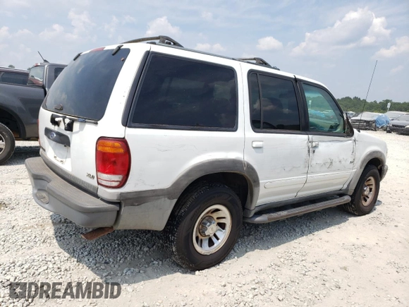 2001 Ford Explorer XLS with VIN 1FMZU72E11ZA76025, listed as a Copart auction lot 61963445 with 266,687 mi miles and Salvage title. Bid and sale history available at DreamBid. Image 3.