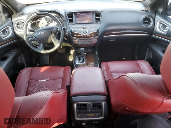 2013 Infiniti JX35 with VIN 5N1AL0MN1DC311938, listed as a Copart auction lot 70656364 with 131,258 mi miles and Salvage Title. Bid and sale history available at carsss.com. Image 8.