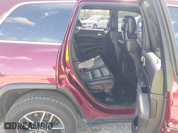 2017 Jeep Grand Cherokee Limited with VIN 1C4RJFBG3HC902539, listed as a IAAI auction lot 41870154 with 75,659 mi miles. Bid and sale history available at carsss.com. Image 8.