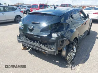 2013 Hyundai Veloster w/Gray Int with VIN KMHTC6AD1DU154946, listed as a IAAI auction lot 42375871 with 108,095 mi miles and . Bid and sale history available at DreamBid. Image 6.