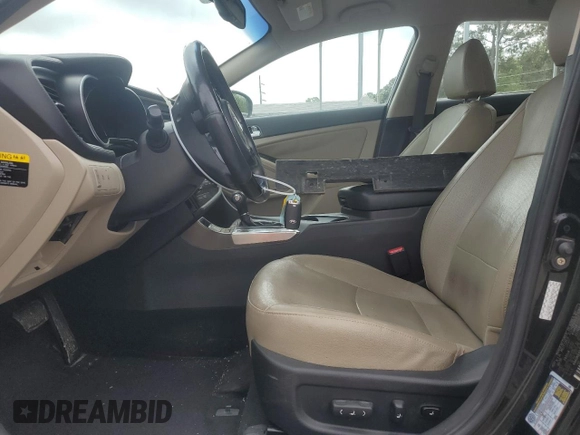 2015 Kia Optima Hybrid EX with VIN KNAGN4AD7F5089373, listed as a Copart auction lot 51082735 with 93,202 mi miles and Salvage Title. Bid and sale history available at carsss.com. Image 7.