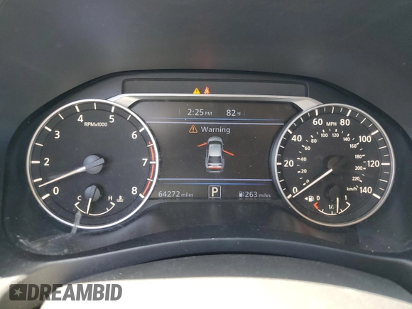 2020 Nissan Altima 2.5 S with VIN 1N4BL4BV5LC136598, listed as a Copart auction lot 55893974 with 64,272 mi miles and Salvage Title. Bid and sale history available at carsss.com. Image 9.