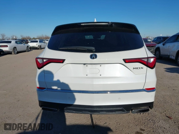 2022 Acura MDX w/Technology Package with VIN 5J8YD9H45NL009674, listed as a IAAI auction lot 41251825 with 38,635 mi miles. Bid and sale history available at carsss.com. Image 17.