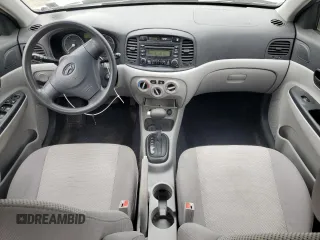 2008 Hyundai Accent GLS with VIN KMHCN46C48U205120, listed as a Copart auction lot 58738075 with 158,061 mi miles and Salvage title. Bid and sale history available at DreamBid. Image 8.